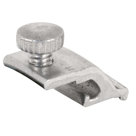 Prime-Line Prime-Line Mill Aluminum Storm Door Panel Clip For 1/2 inch 8 pk PL7953